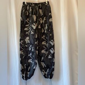 Lavon Men's Camo Convertible Zip Off Cargo Pants LG Gorpcore Hiking Fishing